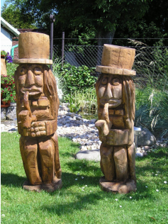 Dřevěné sochy