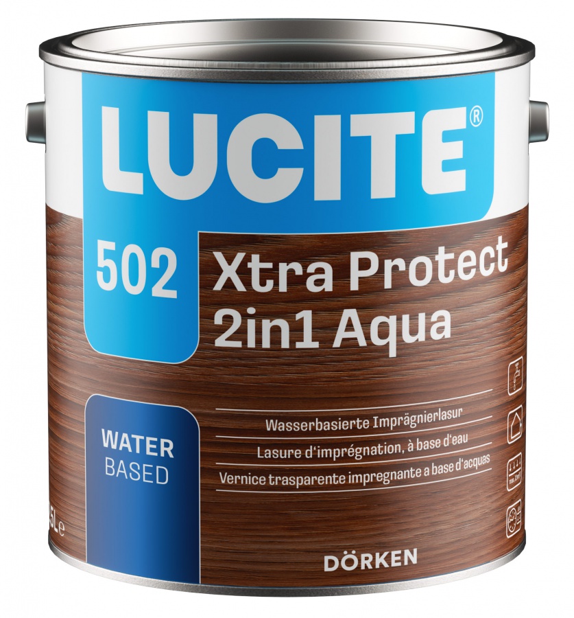 Lucite 502 Xtra Protect 2in1 Aqua Balení 2,5l (dříve Delta Impägniergrund 1.06)