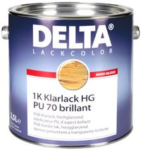 DELTA Klarlack PU 70, brillant Balení 2,5l